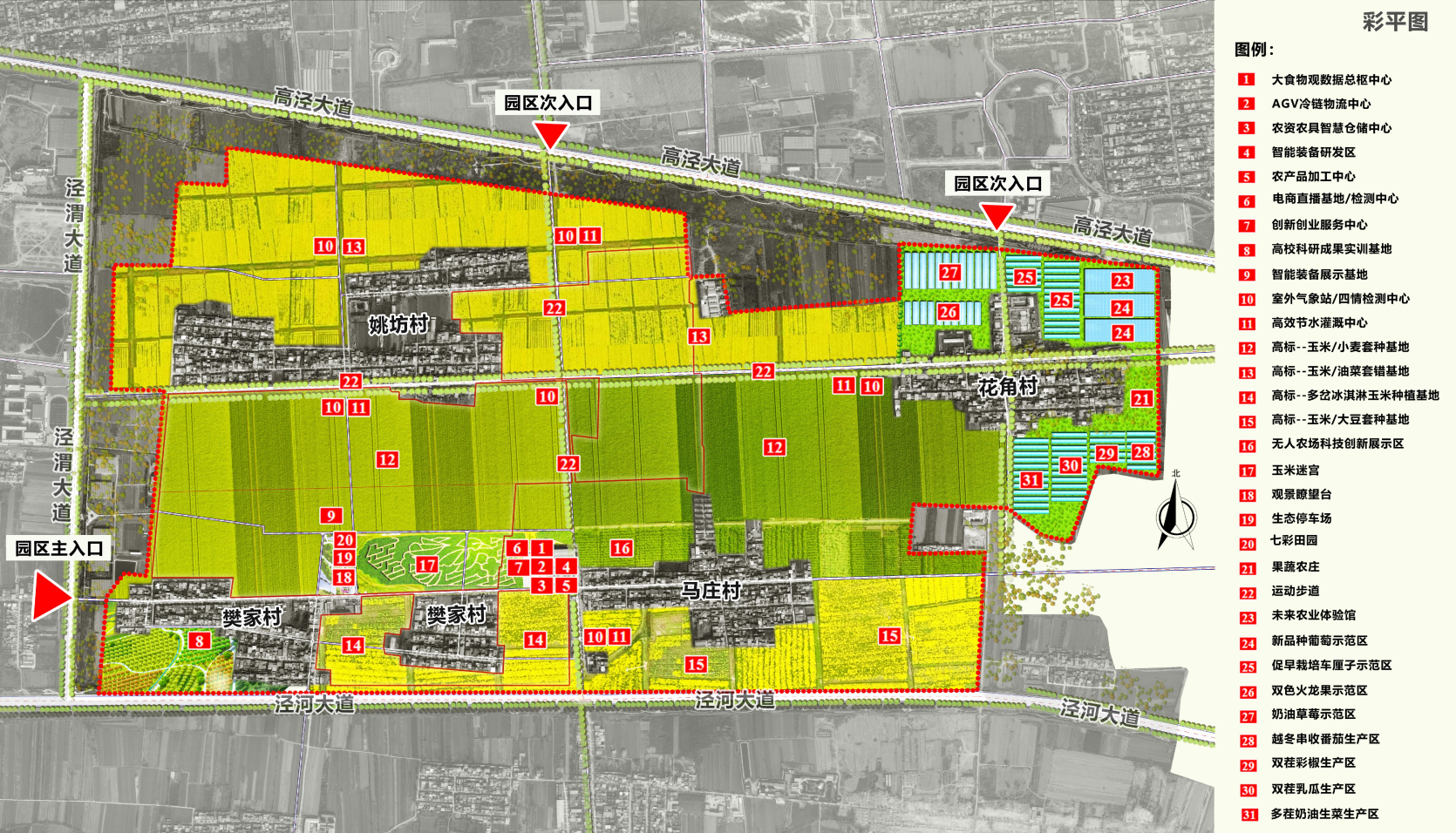 大食物观生态园规划